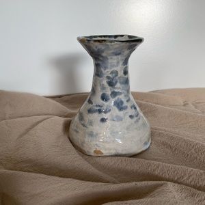 Hand thrown pottery vase